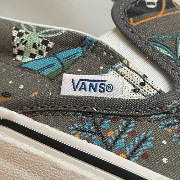 Vans Unisex Van Doren Collab Ltd Ed Holiday Pewter Slip On Shoes Size M 9 W 10.5 - Picture 9 of 10